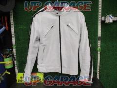 GENUINE
Leather punched mesh jacket
White
Size L