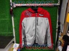 56DESIGN mesh jacket
Grey / Red
Size XL