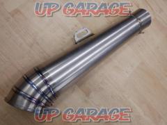 Unknown Manufacturer
Conical GP type titanium silencer
Insertion diameter: approx. Φ61 (distorted
Φ60.5～62)