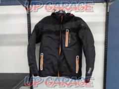 MOTORHEAD(モーターヘッド) C-8C オールウェザーライディングジャケット ブラック/オレンジ Mサイズ