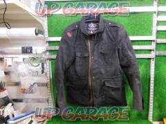 【KUSHITANI】FIN JACKET フィンジャケット メッシュライディングジャケット ブラック サイズ:LL 品番:K-2353