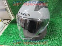 【LS2】COPTER インナーバイザー付きジェットヘルメット ナルドグレー サイズ:S