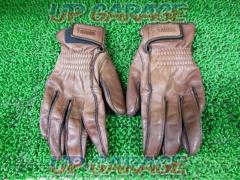 GENIUS Short Leather Gloves
Brown
Size: LL