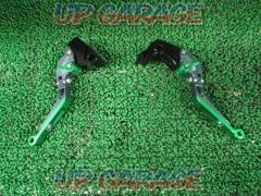 Unknown manufacturer adjustable aluminum billet lever set (left and right)
green
Z1000SX (year unknown) removal
