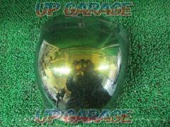 Unknown manufacturer 3-point silver mirror bubble shield
Flip up base