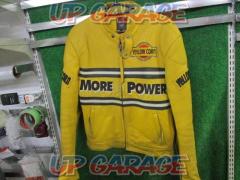 YeLLOW
CORN Cowhide
Punching leather jacket
Single leather jacket
Mustard Yellow Color
Size: L