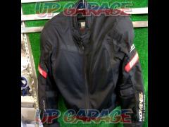【KOMINE】プロテクトハーフメッシュジャケット ブラック サイズ:L 品番:07-127