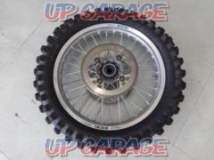 For Husqvarna
Model unknown
RK EXCEL
Aluminum rims
Rear
+
DUNLOP
GEOMAX
AT81