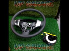 SUZUKI
MH23 Wagon R genuine
Steering wheel with switch and paddle + aftermarket spiral cable set