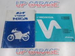 HONDA (Honda)
Service Manual
&amp;
Parts list
VT 250 F (MC 15)