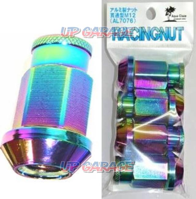 AQUA
CLAZE
Aluminum racing nut
Titanium color
M 12 x P 1 .25
4 pieces set
[short]-01
