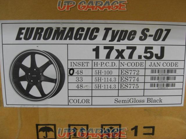 Limited 1 set new special price item!!
NEW
RAYTON
EUROMAGIC
Type-S7-05