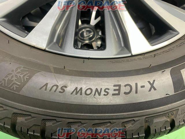 LEXUS
(Lexus)
300 series LX600
Genuine
Cutting bright wheel
+
MICHELIN (Michelin)
X-ICE
SNOW
265/55R20
Made in 2021
Four-04