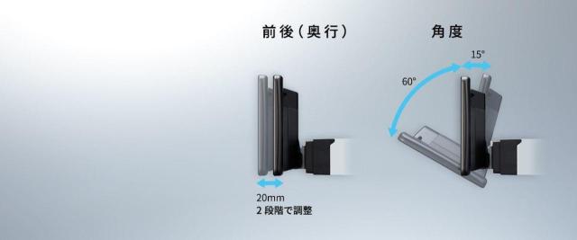 2Pioneer DMH-SF500 [フローティングディスプレイオーディオ] 9V型ワイドSVGA/Bluetooth/USB/チューナー・DSPメインユニット-10