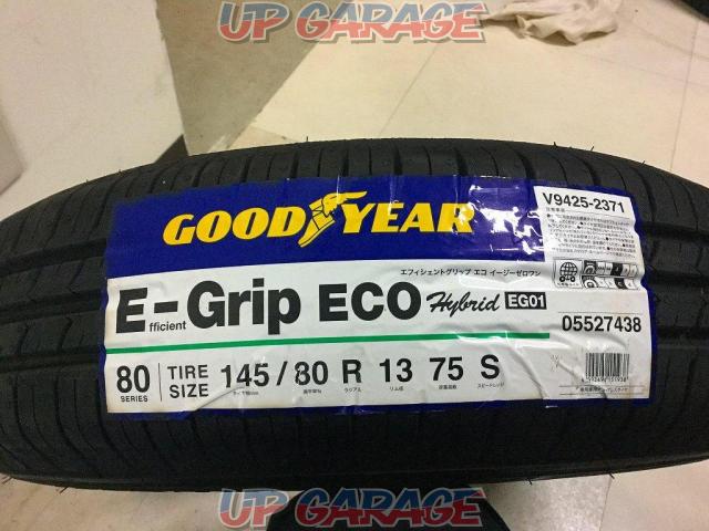 1GOODYEAR(グッドイヤー)E-Grip ECO EG01 145/80R13 75S 2020年製 1本 未使用-04