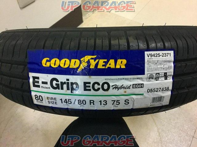 2GOODYEAR(グッドイヤー)E-Grip ECO EG01 145/80R13 75S 2020年製 1本 未使用-04