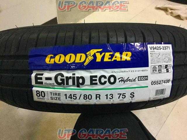3GOODYEAR(グッドイヤー)E-Grip ECO EG01 145/80R13 75S 2020年製 1本 未使用-04
