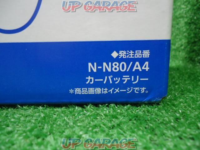 Panasonic caos Blue Battery N-80 アイドリングストップ車用 X02304-08