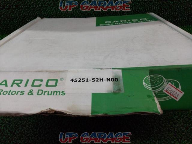 Price reduced!CARICO
Front brake rotor set
Honda genuine equivalent product 45251-S2H-N00-09