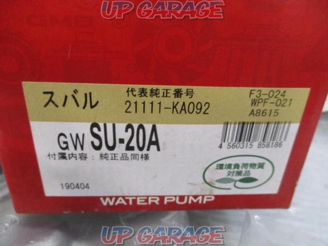GMB
Water pump GW
SU-20A-02