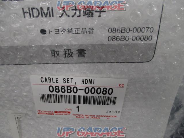Toyota genuine
HDMI input terminal 086B0-00070-03