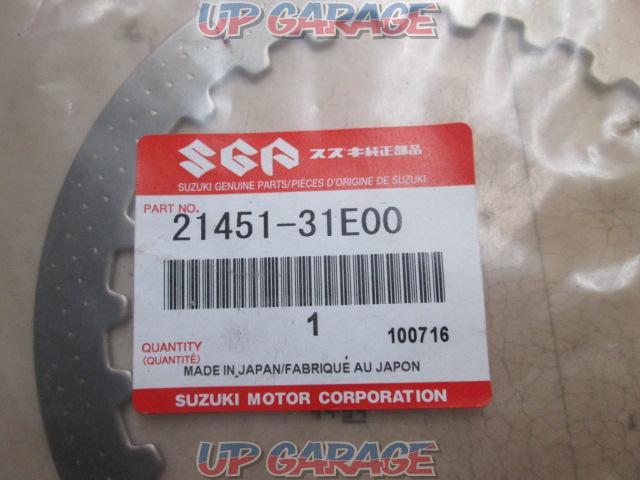 GSX-R750
Clutch plate
Genuine
21451-31E00-02