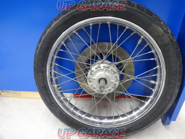 Unknown Manufacturer
Model unknown
Wheel front and back set
Size: Front 1.85 x 19 width 710mm
Rear 2.15 x 19 width 720mm-03