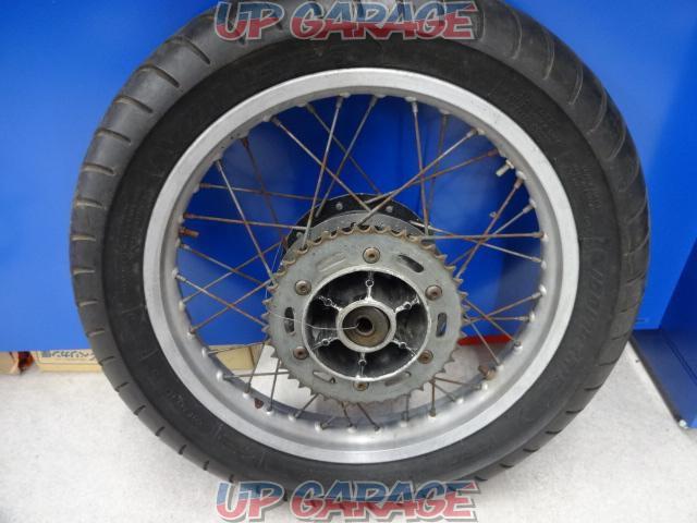 Unknown Manufacturer
Model unknown
Wheel front and back set
Size: Front 1.85 x 19 width 710mm
Rear 2.15 x 19 width 720mm-07