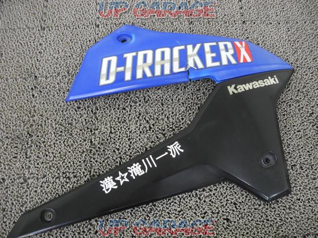 KAWASAKI(カワサキ) DトラッカーX KLX250 シュラウド 左右 緑/黒 49089-0062-04