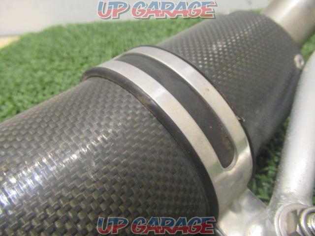  OVER
RACING (OVER racing project shoes)
Stainless steel / carbon full-fledged muffler
Monkey (AB27
'03) Remove-05