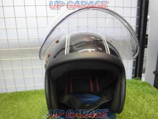 RIDEZ ジェットヘルメット 黒 サイズ57～60cm-07