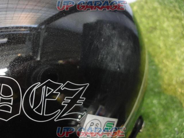 RIDEZ ジェットヘルメット 黒 サイズ57～60cm-09