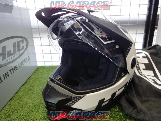RS TAICHI  HJC フルフェイスヘルメット DS-X1 白黒 サイズM-05