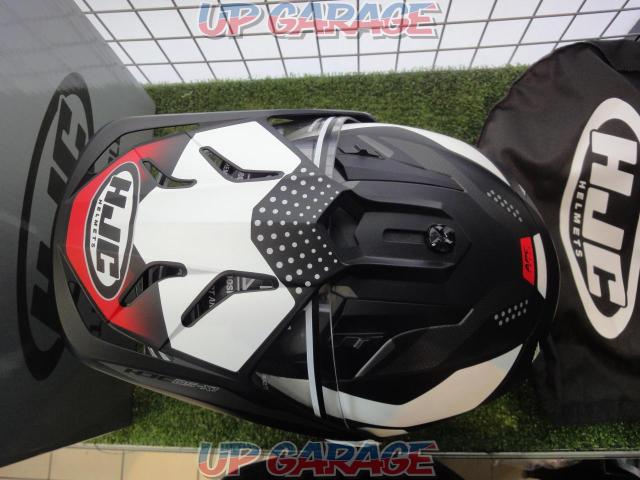 RS TAICHI  HJC フルフェイスヘルメット DS-X1 白黒 サイズM-10