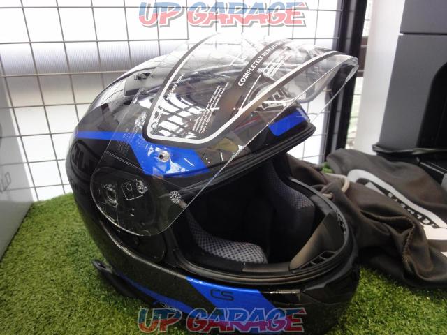 RS TAICHI HJC フルフェイスヘルメット CS-15 黒青 サイズM-06