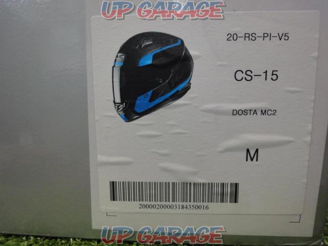 RS TAICHI HJC フルフェイスヘルメット CS-15 黒青 サイズM-07