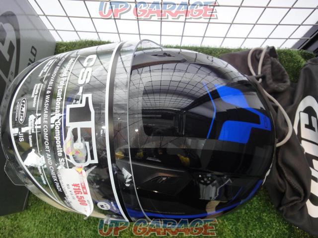 RS TAICHI HJC フルフェイスヘルメット CS-15 黒青 サイズM-09