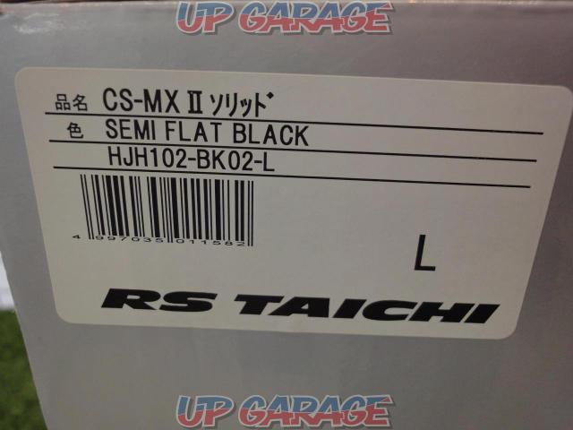 RS TAICHI HJC フルフェイスヘルメット CS-MX2 艶消し黒 サイズL-06
