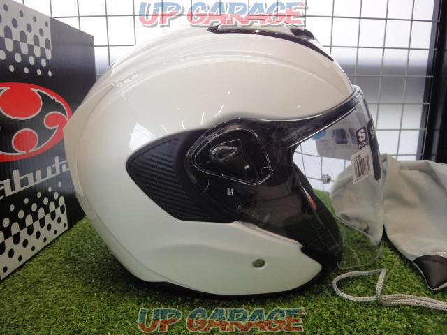カブト ジェットヘルメット EXCEED  白 サイズS-02