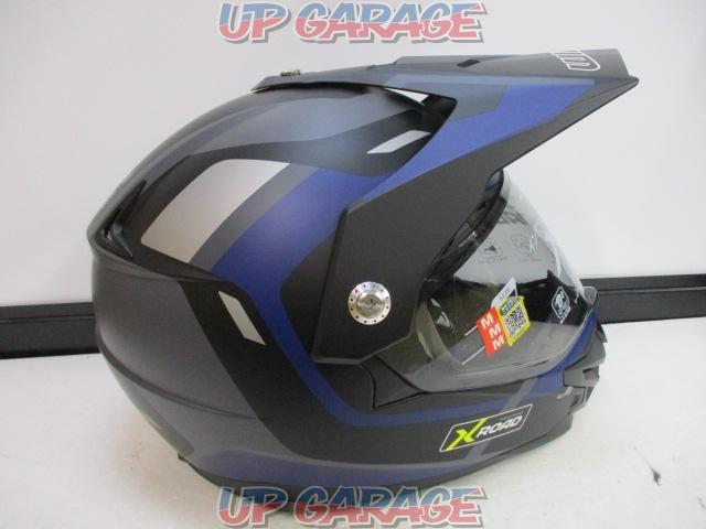 WINS(ウインズ) X-ROAD オフロードヘルメット FREE RIDE マットブラック×ブルー Mサイズ アウトレット品-03