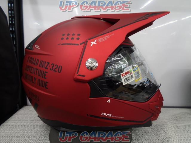 WINS X-ROAD オフロードヘルメット マットレッド (サイズ/L)-05