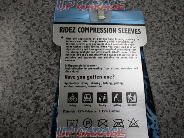 RIDEZ (Rise)
COMRESSION
SLEEVE
Arm cover
Lightning BLUE
RCS2
M size
Outlet article-03