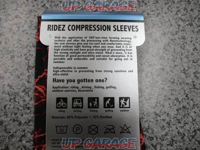 RIDEZ (Rise)
COMRESSION
SLEEVE
Arm cover
Lightning RED
RCS3
M size
Outlet article-03