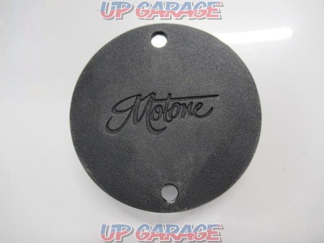 Motone(モートーン) MMU02 ポイントカバー リブデザイン ブラック/ポリッシュ トライアンフ-02