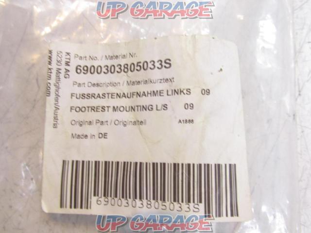 KTM
Footrest mounting L / S
1190RC8R ('09 -'15)-03