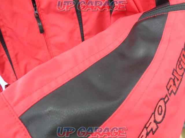南海部品 スリーシーズンライディングジャケット (サイズ/4L) 【GH09】 RED-07
