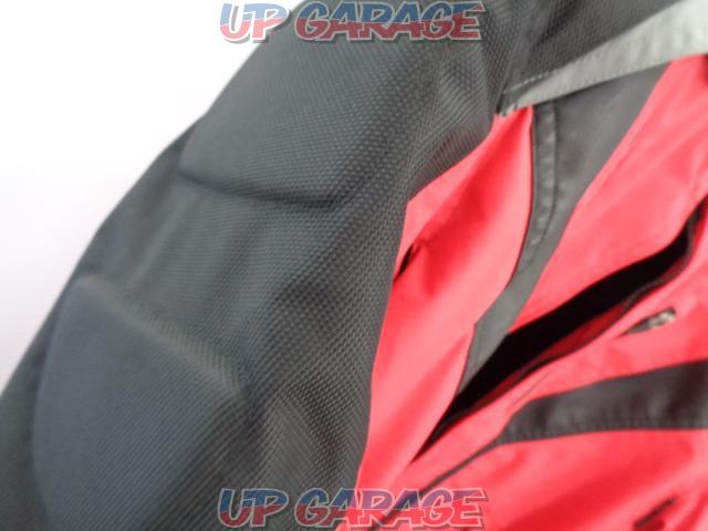 南海部品 スリーシーズンライディングジャケット (サイズ/4L) 【GH09】 RED-09