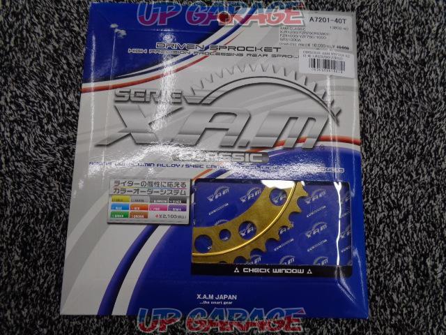 ☆ XAM リアスプロケット A7201-40 XJR1200/OW01/FZR1000-03