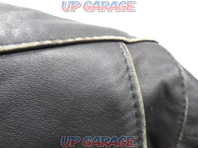UP-START 牛革 レザージャケット サイズ:36(S) 黒-07
