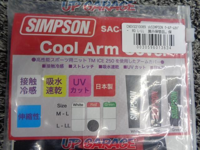 SIMPSON
Cool arm cover
RD
L-LL-02